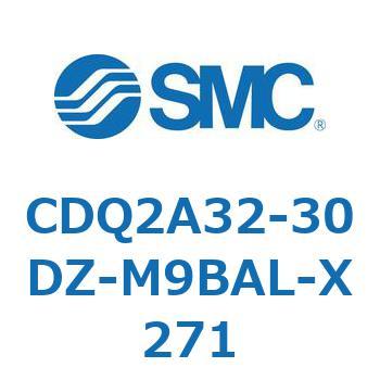 薄形シリンダ CDQ2A32-30 SMC