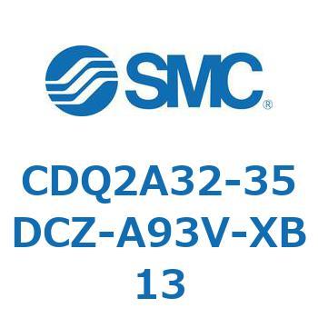 薄形シリンダ CDQ2A32-35 SMC