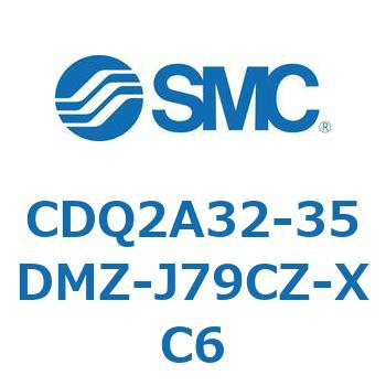 薄形シリンダ CDQ2A32-35 SMC