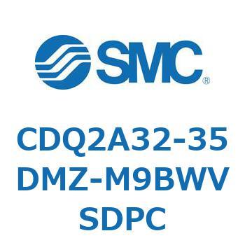 薄形シリンダ CDQ2A32-35 SMC