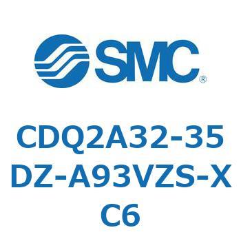 薄形シリンダ CDQ2A32-35 SMC