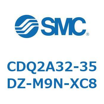 薄形シリンダ CDQ2A32-35 SMC