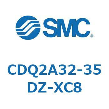 薄形シリンダ CDQ2A32-35 SMC