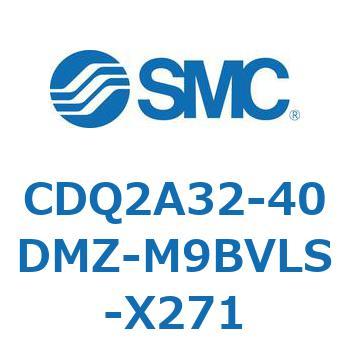 薄形シリンダ CDQ2A32-40 SMC