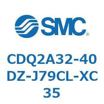 薄形シリンダ CDQ2A32-40 SMC