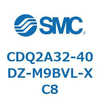 薄形シリンダ CDQ2A32-40 SMC