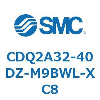薄形シリンダ CDQ2A32-40 SMC