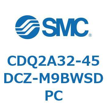 薄形シリンダ CDQ2A32-45 SMC