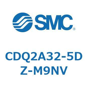 CDQ2A32-5DZ-M9NV 薄形シリンダ CDQ2A32-5 SMC 複動片ロッド 空気圧タイプ