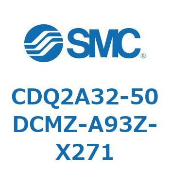 薄形シリンダ CDQ2A32-50 SMC