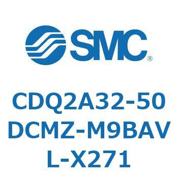 薄形シリンダ CDQ2A32-50 SMC
