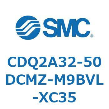 薄形シリンダ CDQ2A32-50 SMC