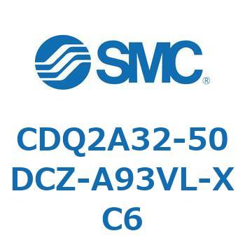 薄形シリンダ CDQ2A32-50 SMC