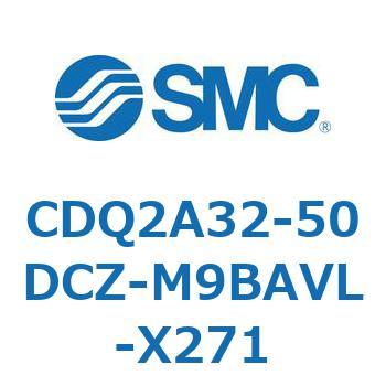 薄形シリンダ CDQ2A32-50 SMC