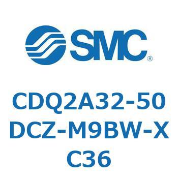 薄形シリンダ CDQ2A32-50 SMC