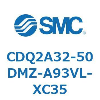 薄形シリンダ CDQ2A32-50 SMC
