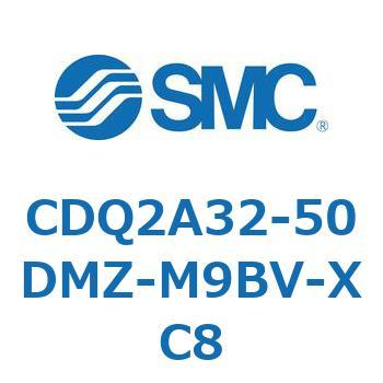 薄形シリンダ CDQ2A32-50 SMC
