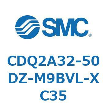 薄形シリンダ CDQ2A32-50 SMC