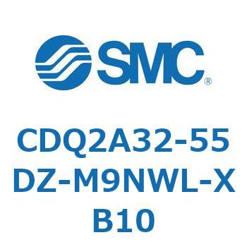 薄形シリンダ CDQ2A32-55 SMC