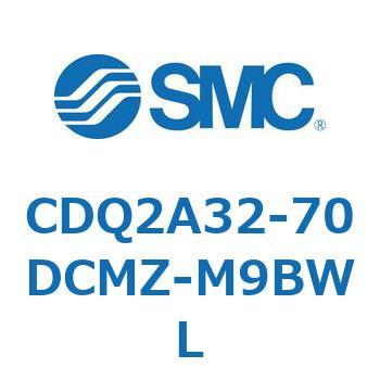 薄形シリンダ CDQ2A32-70 - SMC