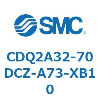 薄形シリンダ CDQ2A32-70 - SMC