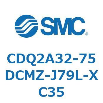 薄形シリンダ CDQ2A32-75 SMC