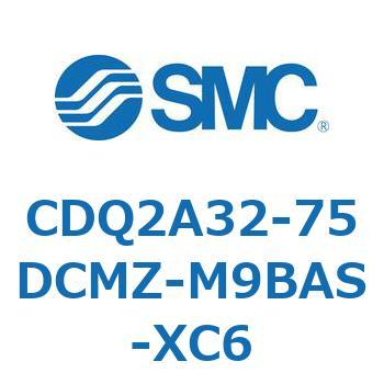 薄形シリンダ CDQ2A32-75 SMC