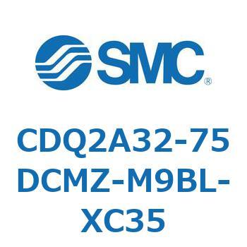 薄形シリンダ CDQ2A32-75 SMC