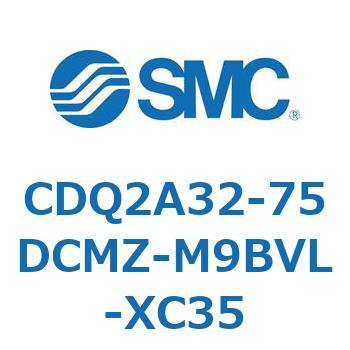 薄形シリンダ CDQ2A32-75 SMC