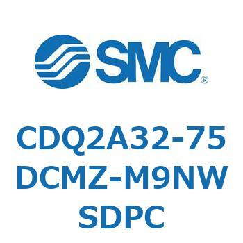 薄形シリンダ CDQ2A32-75 SMC