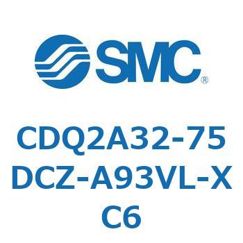 薄形シリンダ CDQ2A32-75 SMC
