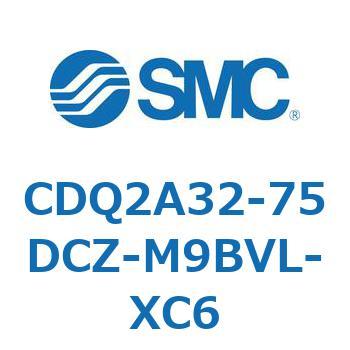 薄形シリンダ CDQ2A32-75 SMC