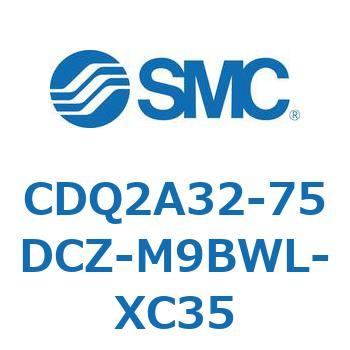 薄形シリンダ CDQ2A32-75 SMC