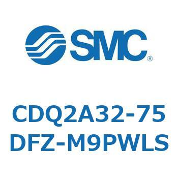 薄形シリンダ CDQ2A32-75 SMC