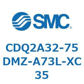 薄形シリンダ CDQ2A32-75 SMC