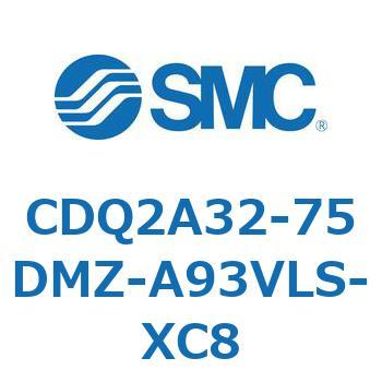 薄形シリンダ CDQ2A32-75 SMC