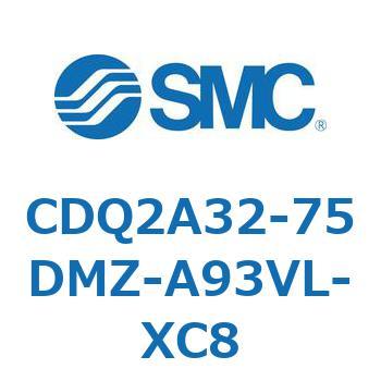 薄形シリンダ CDQ2A32-75 SMC