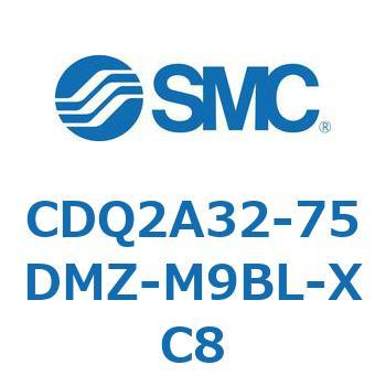 薄形シリンダ CDQ2A32-75 SMC