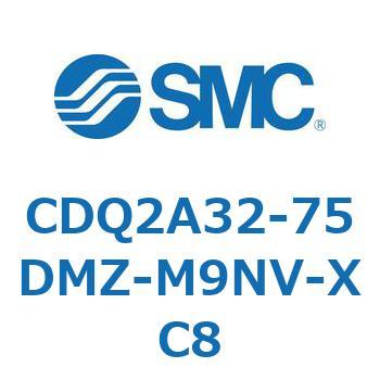 薄形シリンダ CDQ2A32-75 SMC