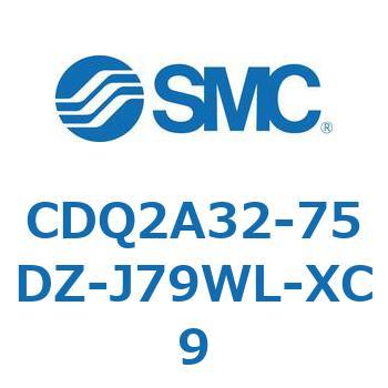 薄形シリンダ CDQ2A32-75 SMC