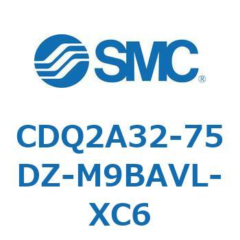 薄形シリンダ CDQ2A32-75 SMC