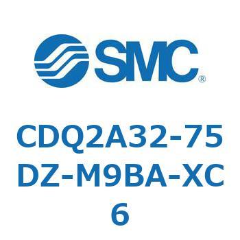 薄形シリンダ CDQ2A32-75 SMC