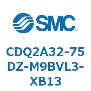 薄形シリンダ CDQ2A32-75 SMC