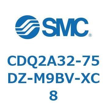 薄形シリンダ CDQ2A32-75 SMC