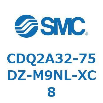 薄形シリンダ CDQ2A32-75 SMC
