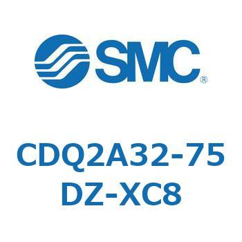 薄形シリンダ CDQ2A32-75 SMC