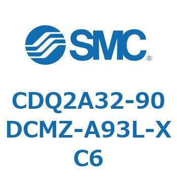 薄形シリンダ CDQ2A32-90 SMC