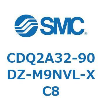 薄形シリンダ CDQ2A32-90 SMC