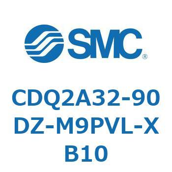 薄形シリンダ CDQ2A32-90 SMC