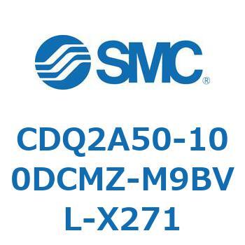 薄形シリンダ CDQ2A50-10 SMC
